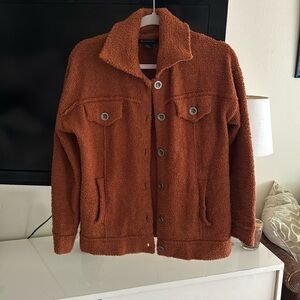 Burnt orange jacket